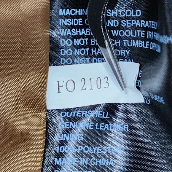 Vintage 90s Bernardo Jacket Womens M Brown Suede Leather Button Front Car Coat - Picture 7 of 9